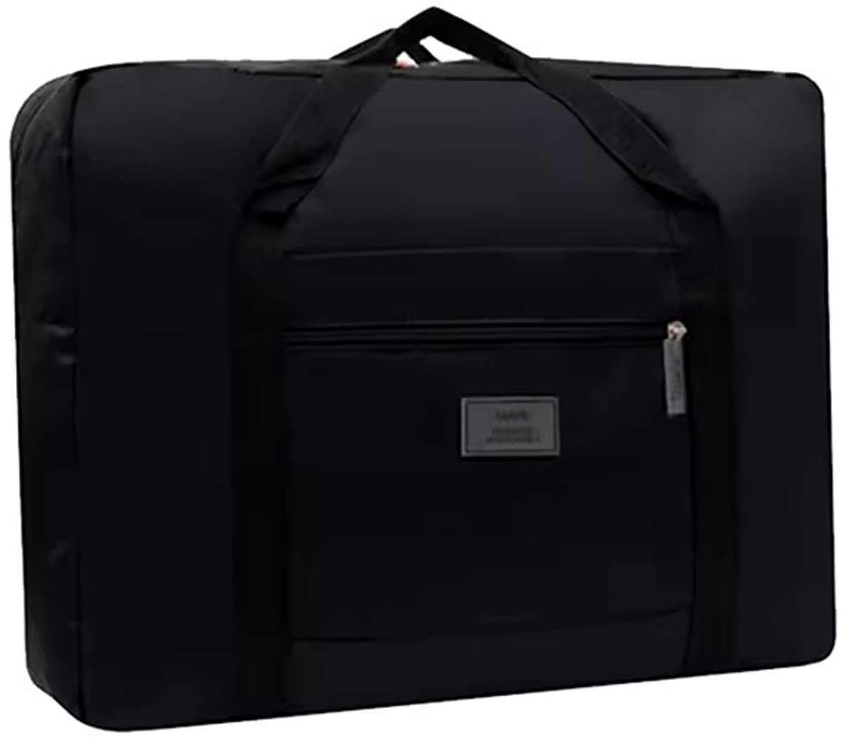 Reistas - Lichtgewicht - opvouwbaar - unisex - draagtas - weekenders - overnachting - zwart