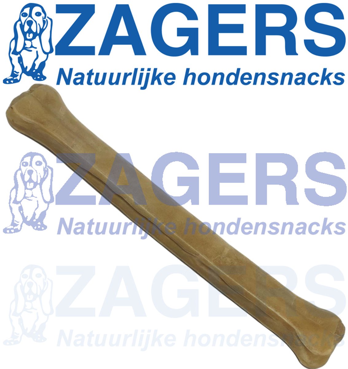 Zagers natuurlijke hondensnacks buffelhuid - 50 cm
