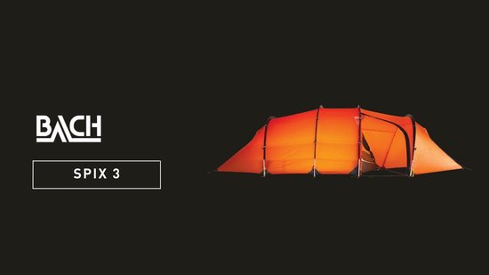 Bach Spix 3 Trekkerstent Burnt Orange van BAC — afbeelding 3