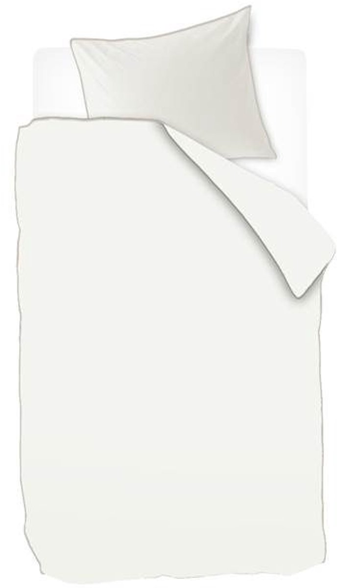 Ivorlyn Sommerset Dekbedovertrek - Eenpersoons - 140x200/220 cm - White Sand