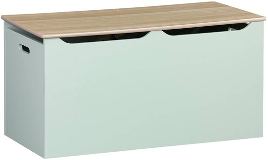 Alice's Garden à jouets TOBIAS - 80x40 cm - bois de pin - Naturel/Vert céladon