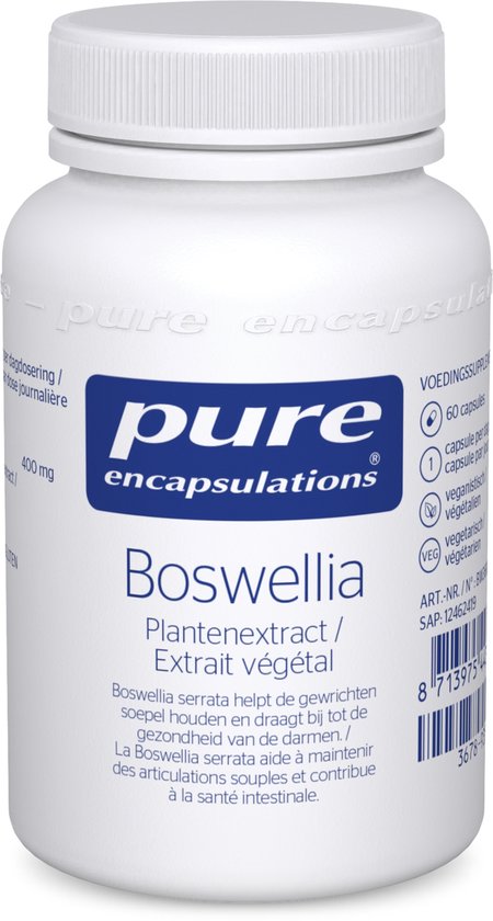 Pure Encapsulations Boswellia | Helpt de gewrichten soepel houden 60 Capsules
