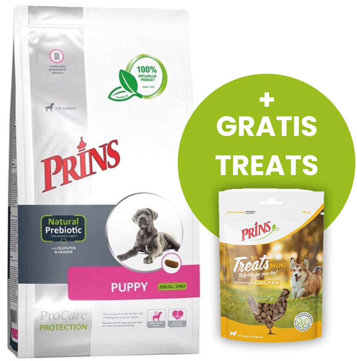 Prins Prins ProCare Protection Puppy 20kg - Hondenvoer - GRATIS treats