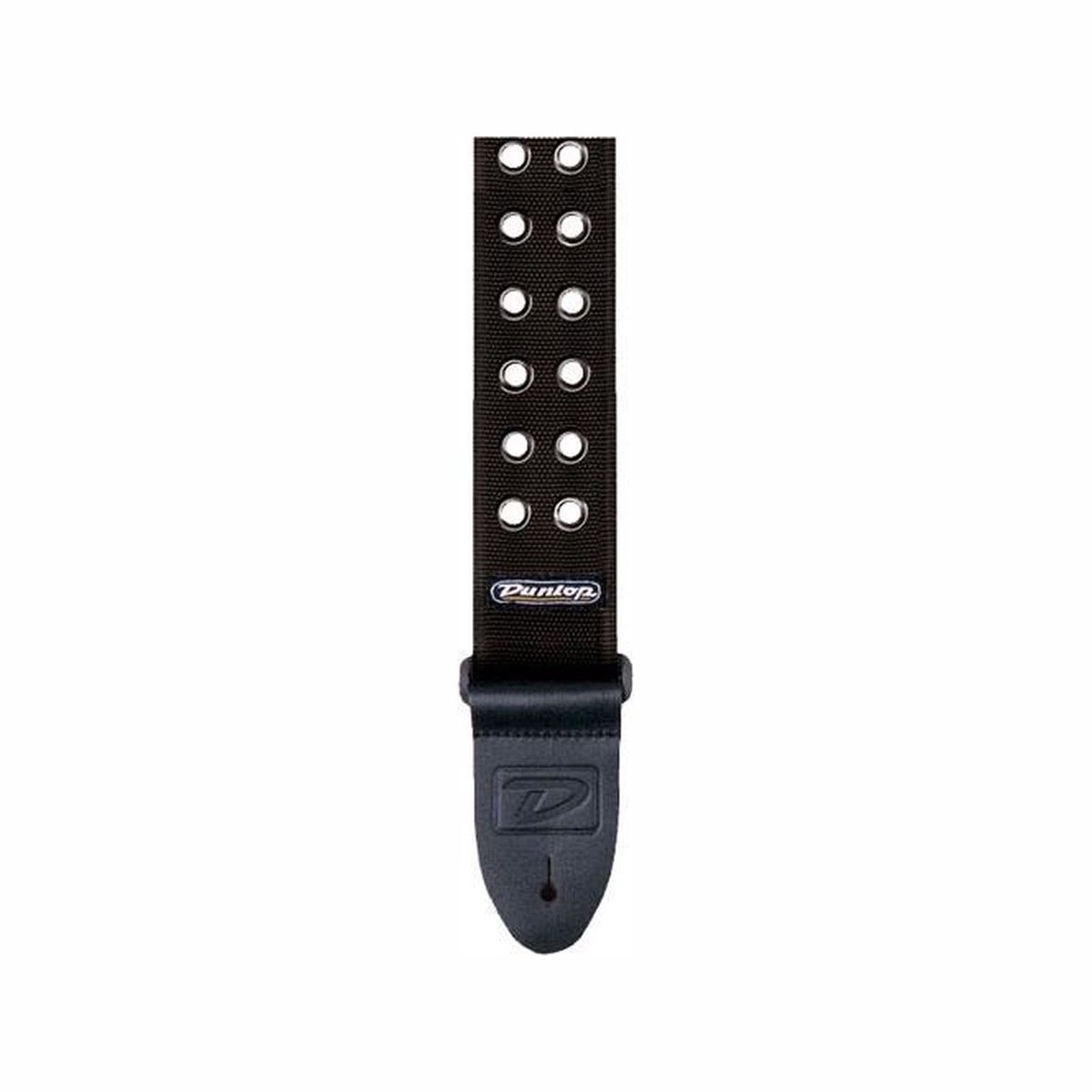 Dunlop D38-09BK Classic Black Strap Gitaarband Zwart