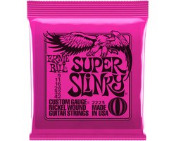 Ernie Ball Super Slinky - Elektrische Gitaarsnaren - 09-42 - 3-Pack - Nickel Wound