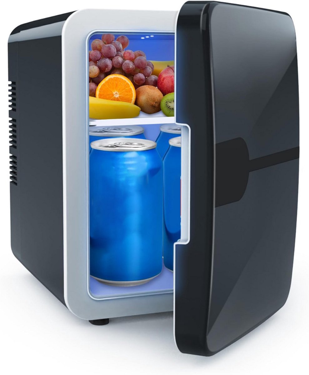 ApexArte® Mini Koelkast - Minibar - Skincare Fridge - Zwart