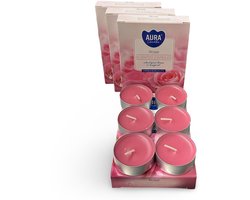 Bispol Geurtheelichten Rozengeur – Set van 6 Stuks