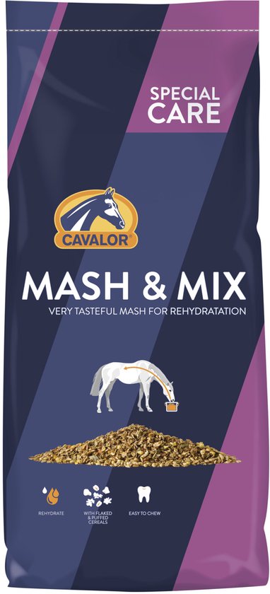Cavalor Mash en Mix Wellness Slobber - 15 kg