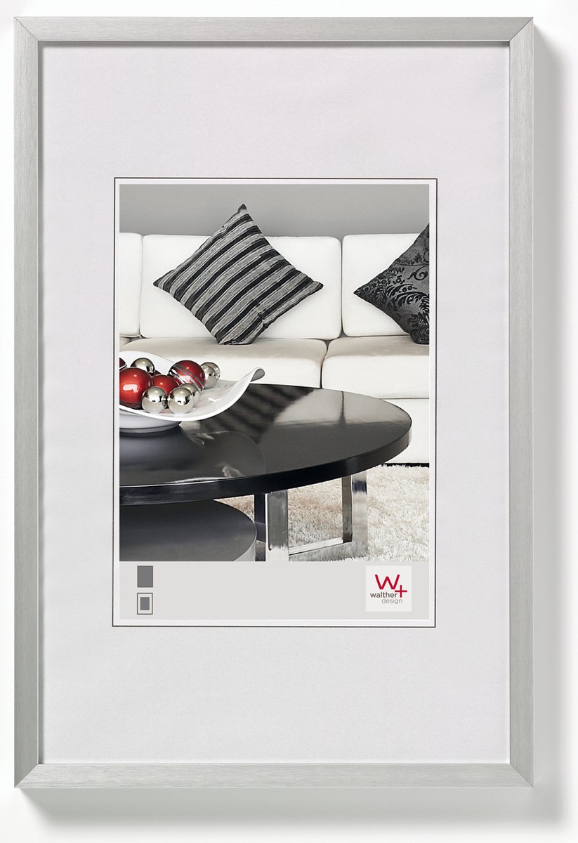 Walther Chair - Fotolijst - Fotomaat 10x15 cm - Zilver