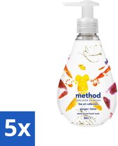 Method - Handzeep - Ginger Twist - Art Collection - Plant Based - 354 ml - Bulkverpakking - 5 stuks