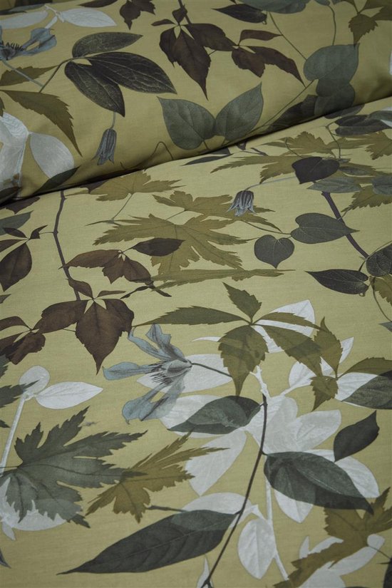 Beddinghouse Gigi dekbedovertrek - Tweepersoons - 200x200/220 cm - Groen van Merkloos — afbeelding 2