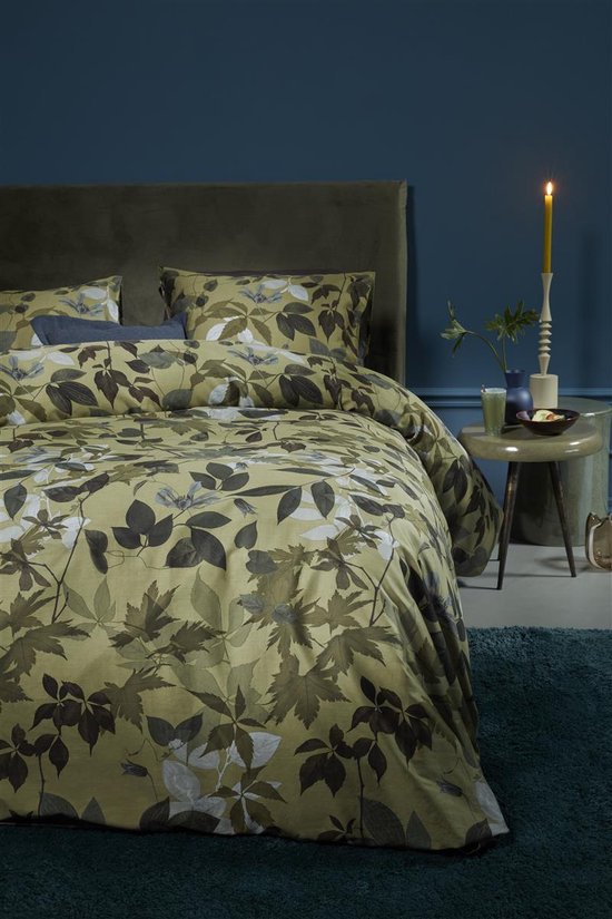 Beddinghouse Gigi dekbedovertrek - Tweepersoons - 200x200/220 cm - Groen van Merkloos — afbeelding 4