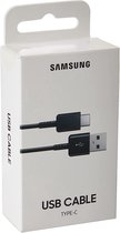 Bol.com Originele Samsung USB naar USB-C datakabel 1.5m EP-DW700CWE Zwart Laden & Synchroniseren aanbieding