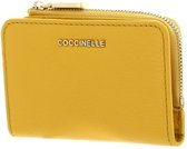 COCCINELLE Cuir Étui pour carte de crédit Metallic Soft Credit Card Holder Soleado Jaune