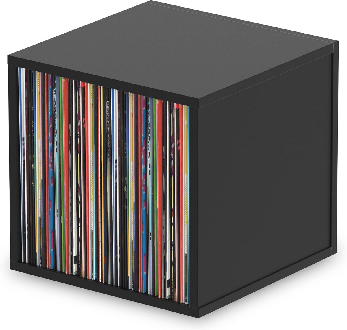 Record Box 110 voor 12'' Platen - Gemakkelijk Stapelbaar en Optisch Gecoördineerd