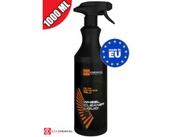 ECO CHEMICAL Velgenreiniger Spray - Intensieve Remstof Verwijderaar - 1000 ml - Voor Aluminium Velgen - Krasvrij - Made in EU
