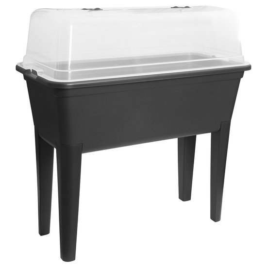 Easyday Kweektafel Set - Kweekbenodigdheden - 36x76x79 cm 50 l Zwart