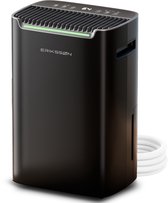 Erikssøn Luchtontvochtiger Dry Pro Plus - Ontvochtigt Tot 20 Liter Per Dag - Was-droog Functie - Geschikt Voor Huis, Slaapkamer , Badkamer , Woonkamer En Kelder - Dehumidifier - Zwart