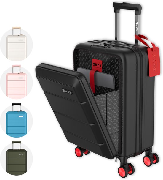 ONYX Handbagage Koffer 35L – Lichtgewicht – Zwart