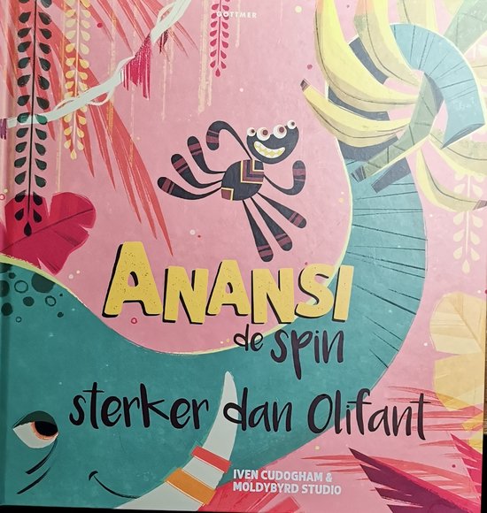 Anansi de spin - Sterker dan Olifant - cover