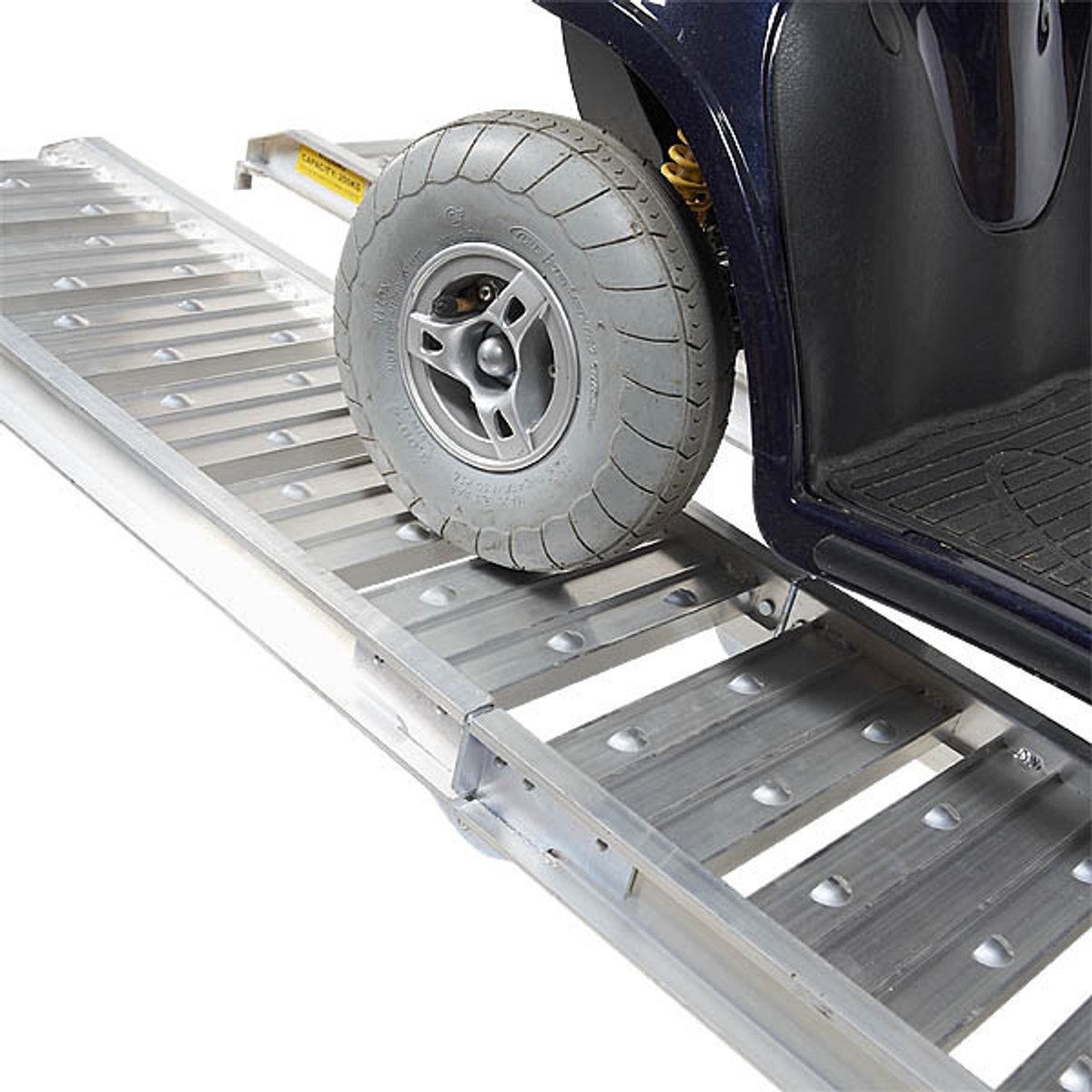 Goedkoopste Datona® - Oprijplaat aluminium opvouwbaar - 182 cm (2 stuks