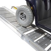 Datona® - Oprijplaat aluminium opvouwbaar - 182 cm (2 stuks)