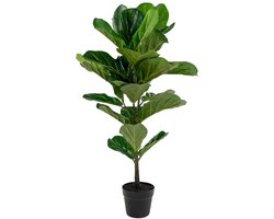 Fiddle Leaf Tree - Artificial Plant - Faux Greenery - Realistisch Decor - Elegant & Low Maintenance - 36x46x100 cm