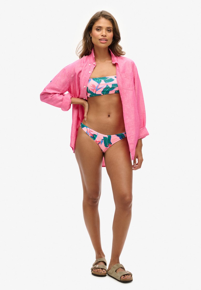 Superdry Tropical bandeaubikinitop - Dames - Badpakken malibu pink paradise