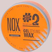 Nox Unique Proffesional Choice | Haargel Stylingwax | Hair Wax| Haarwax| Haargel| Gel| Aqua wax| Aqua haarwax| Cire Coiffante Nox Gel Styling Wax #2 150mL