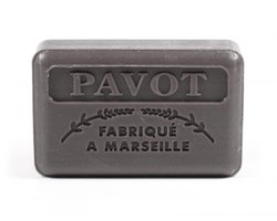 Savon de Marseille Pavot (opium) – Vegan & Natuurlijk – 4 Stuks van 125g – Hydraterend - mannelijke geur