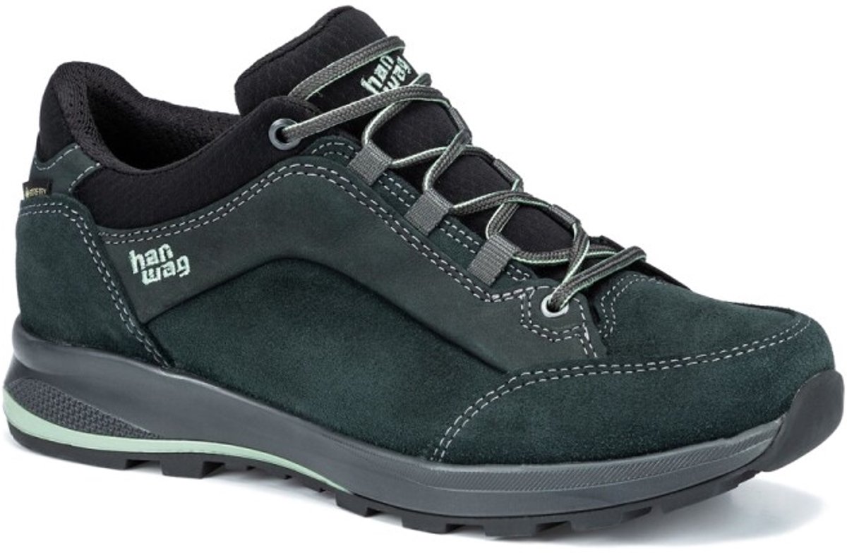 Hanwag Banks Low Lady GTX Wandelschoenen Dames Petrol 37.5 Mint