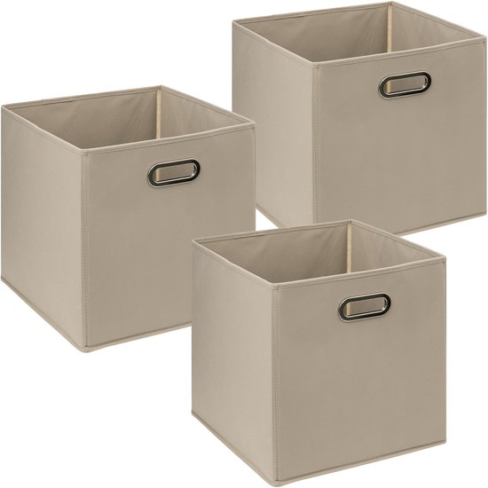 5Five Opbergdoos/box - wit - L44 x B31 x H15 cm - Karton | Leen Bakker