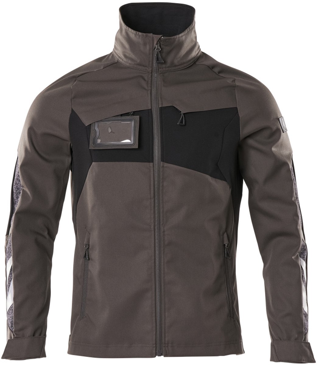 Mascot Accelerate Jas 18509-442 donkerantraciet Zwart