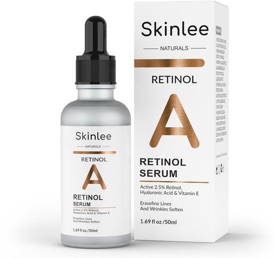 Skinlee 2.5% Retinol Serum Met Hyaluronzuur & Vitamine E