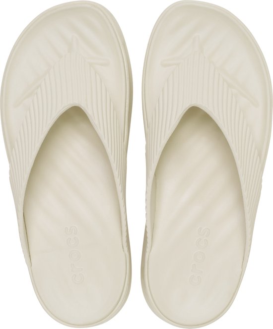 Sandales pour femmes Crocs Getaway Groove Platform Flip pour femme - Grès - Pointure 41/42