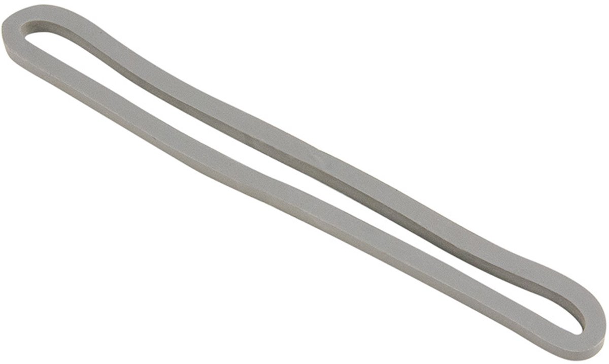 Afdekzeilwinkel - Spanelastiek tentelastiek 80mm grijs plat ringen