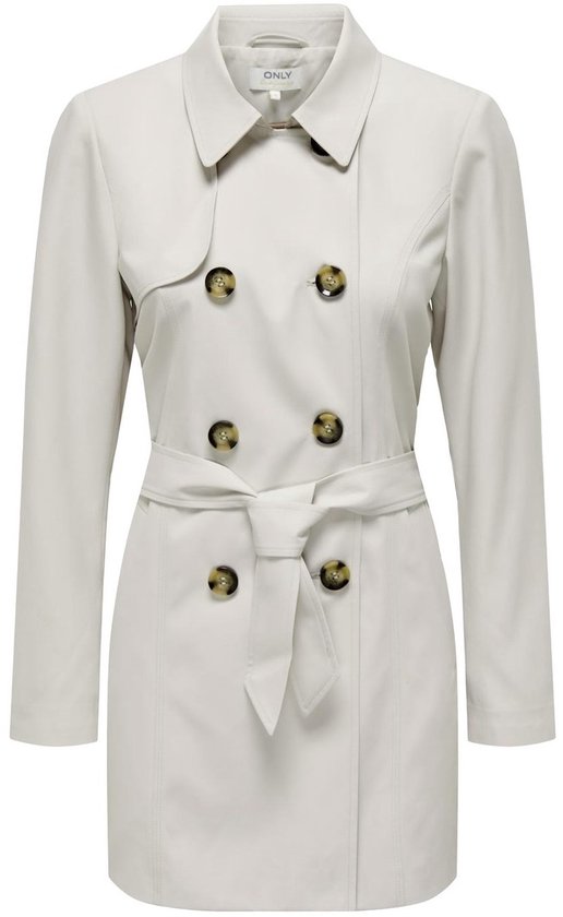 Only Jacket Onlvalerie Trenchcoat Otw Noos 15191821 Moonbeam Femme Taille - L