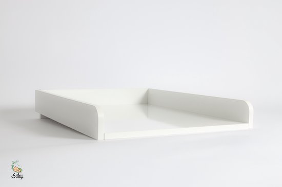 Rallonge de commode universelle Saby® - Convient à toutes les Armoires - Wit - MDF