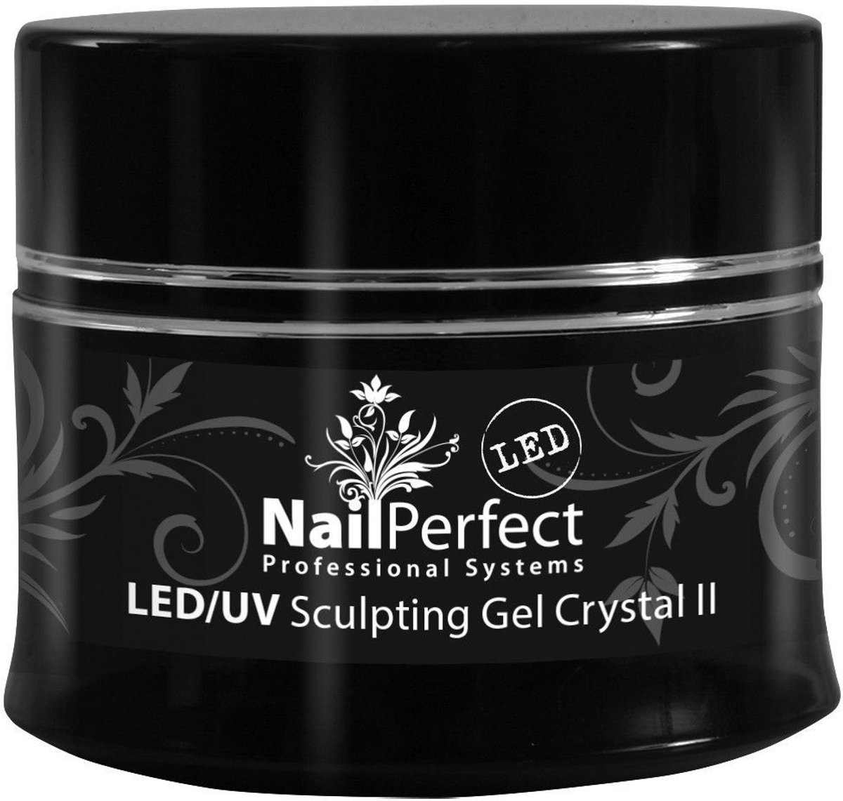 NailPerfect LED/UV Sculpting Gel Crystal II - 14gr