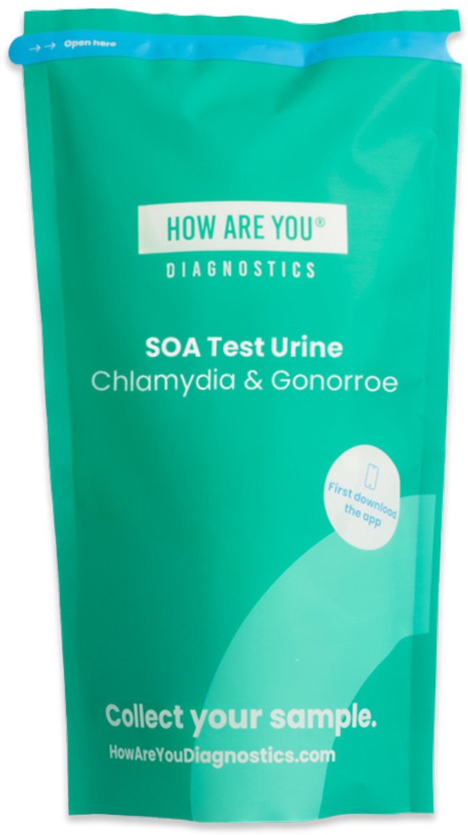 Goedkoopste SOA Test Man / Vrouw - Chlamydia & Gonorroe (Urine) - Laboratorium test - Uitslag binnen 2 werkdagen