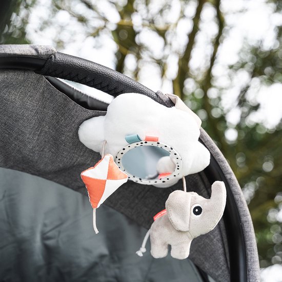 Done By Deer Playground Kinderwagen Mobiel - Colour Mix van Merkloos — afbeelding 2