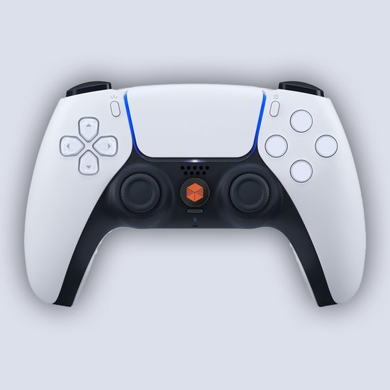 MNR - PS5 - Dualsense Modded Controller - Geen Stickdrift - Hall Effect - Wit - Geschikt voor PS5 & PC