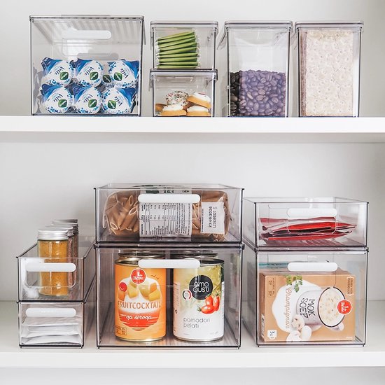 Boîte de Rangement So Clever Classic Transparent - 9,5 x 31,5 x 6,5 cm (XS)