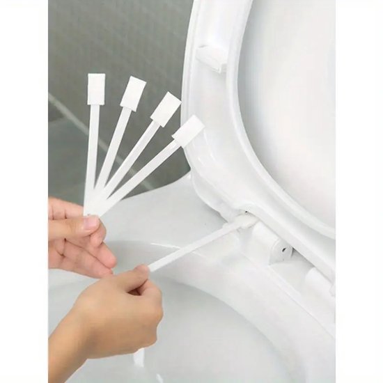 Foto: Toiletopening reinigingsborstelset wegwerp ideaal voor commercieel gebruik laptop auto toilet 5 stuks