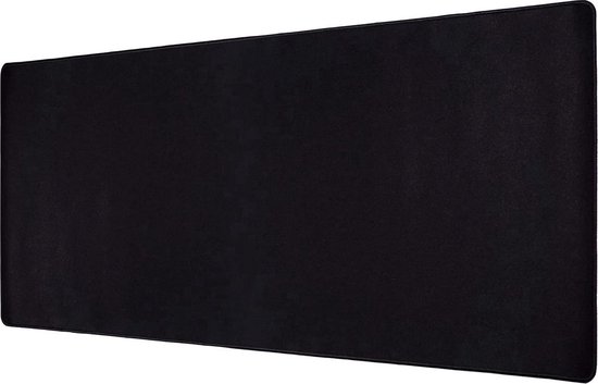 Bureau onderlegger - Muismat XXL - Gaming Muismat - Zwart - 90x45 cm