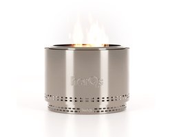 herQs Smokeless FirePit - Chief - Rookloze Vuurkorf - Rookvrije vuurkorf - Voor grote tuinen - ⌀ 68 cm