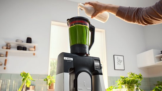 Bosch Serie 6 MUMS6ZS17 keukenmachine 1600 W 5,5 l Zwart, Roestvrijstaal van Bosch — afbeelding 2