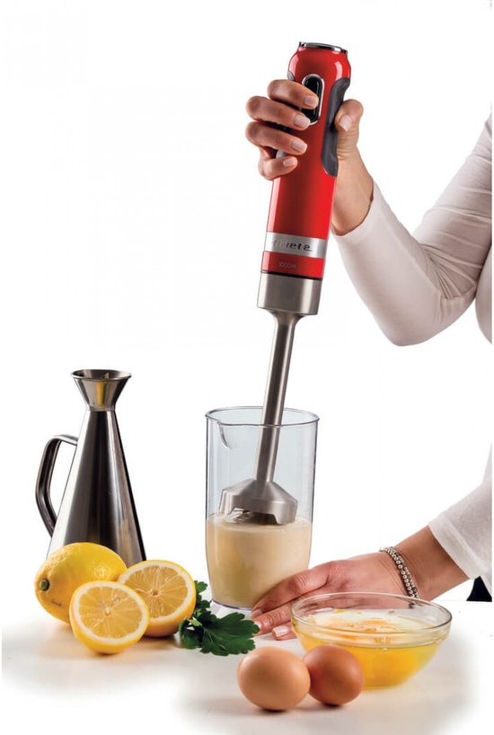 Ariete 0602/00 Moderna Staafmixer - 1000W - 10 Snelheden - Incl. Hakmolen, Garde & Maatbeker van Ariete — afbeelding 4