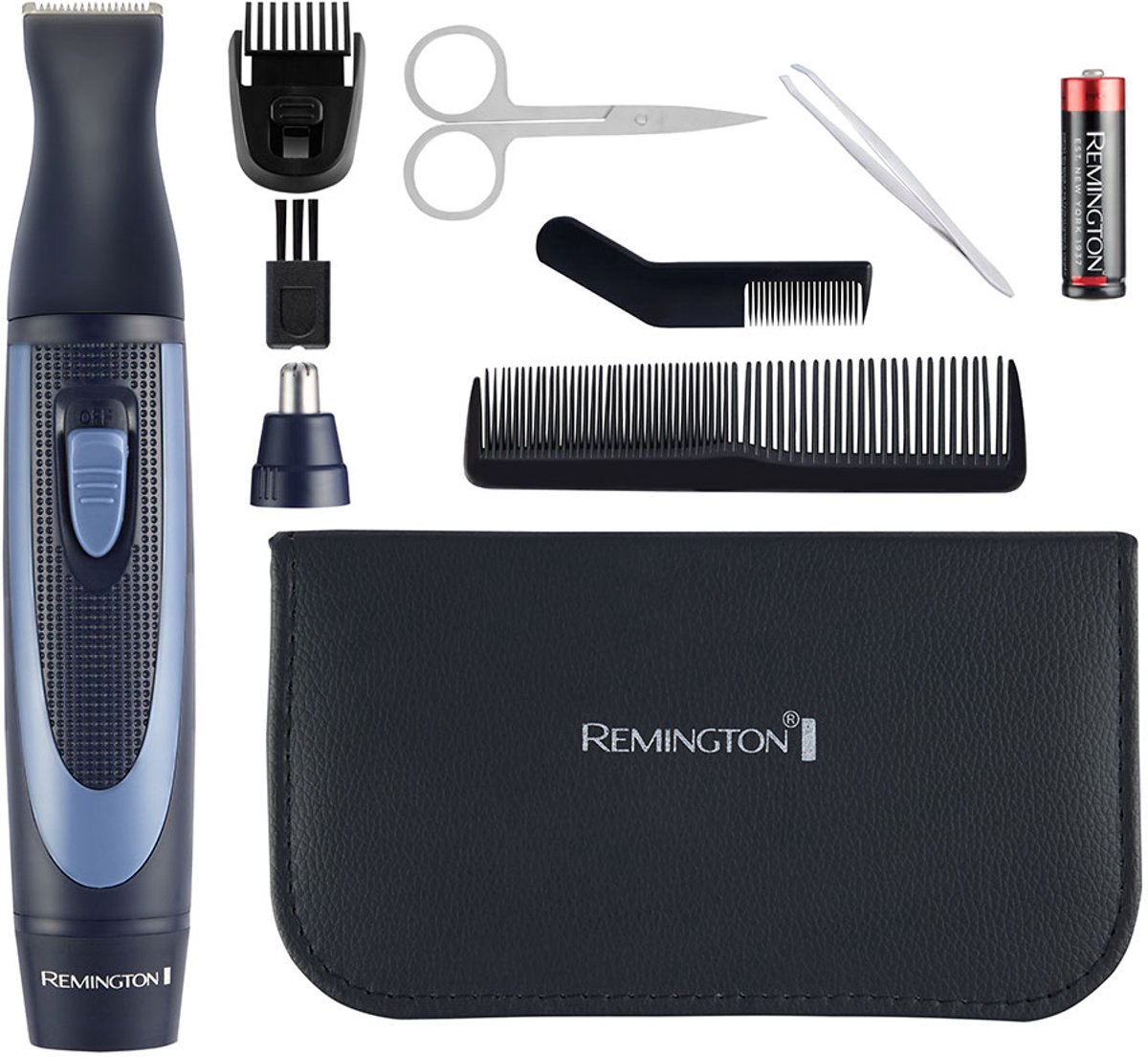 Remington Travel Kit Neushaartrimmer / Detailtrimmerset Ne3890 Neus- En Oorhaartrimmer Blauw