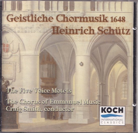 Geistliche Chormusik 1648 - Heinrich Schütz - The Chorus of Emmanuel Music o.l.v. Graig Smith